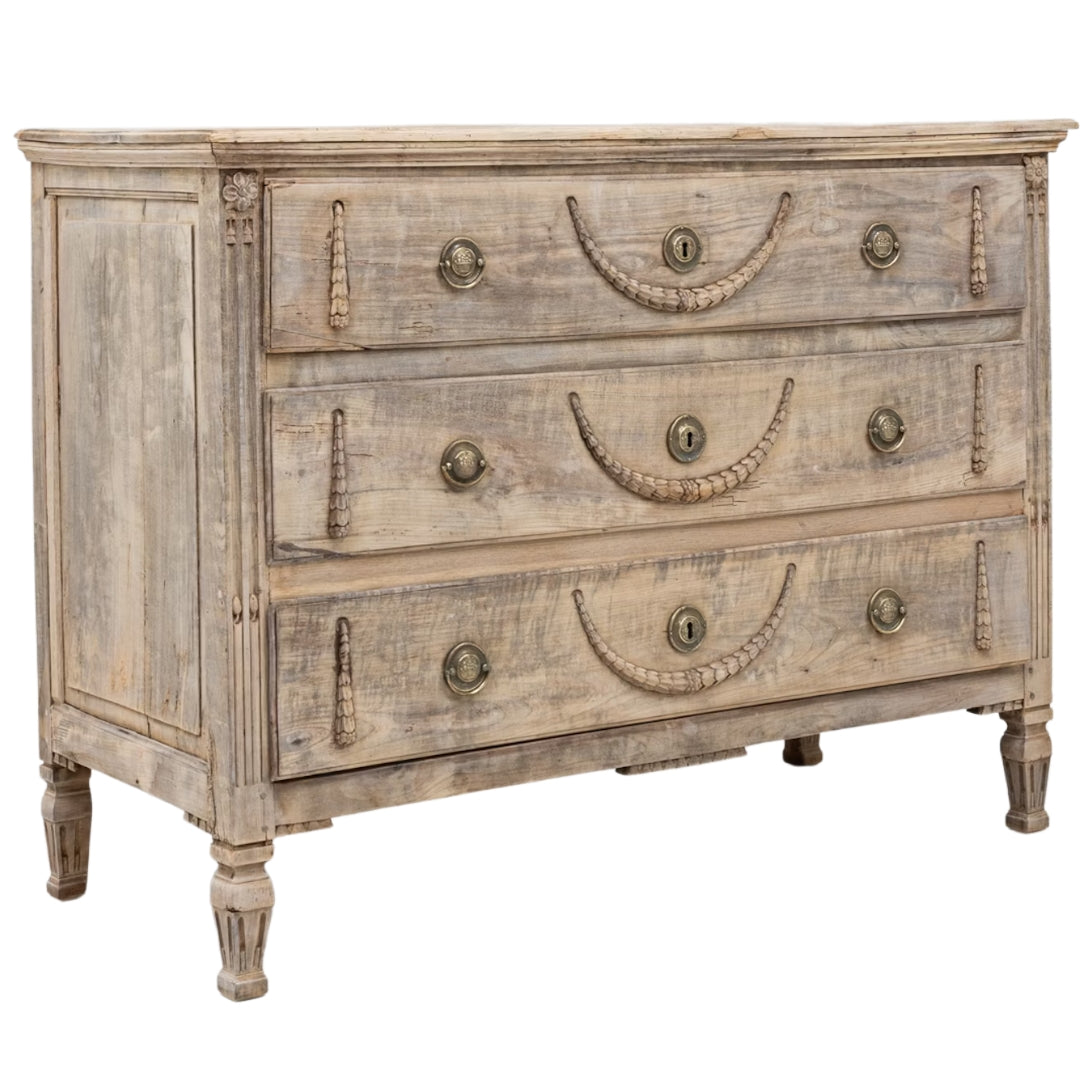 French Oak Chest of Drawers, Circa 1860