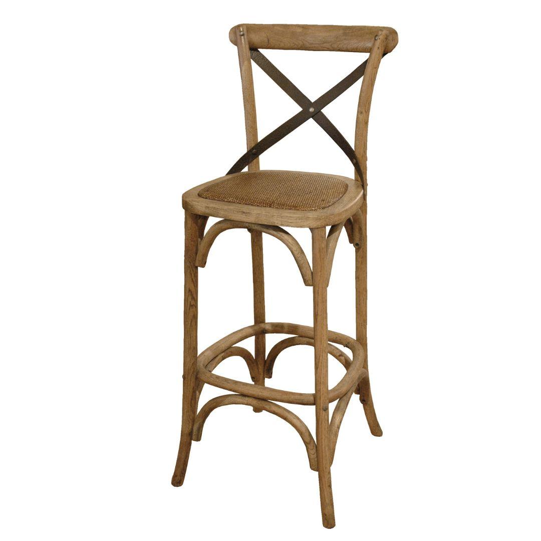 Parisian Crossback Bar Stool