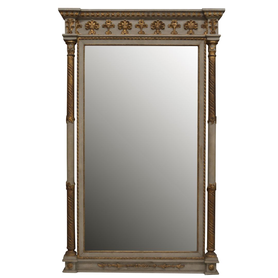 French Grandeur Gold Etched Mirror