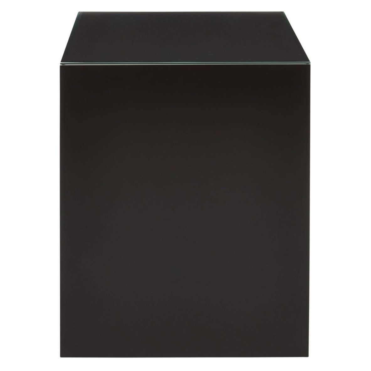 Asymmetrical Black Writing Desk