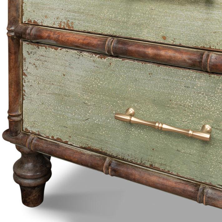 Willow Green Rustic Allure Chest