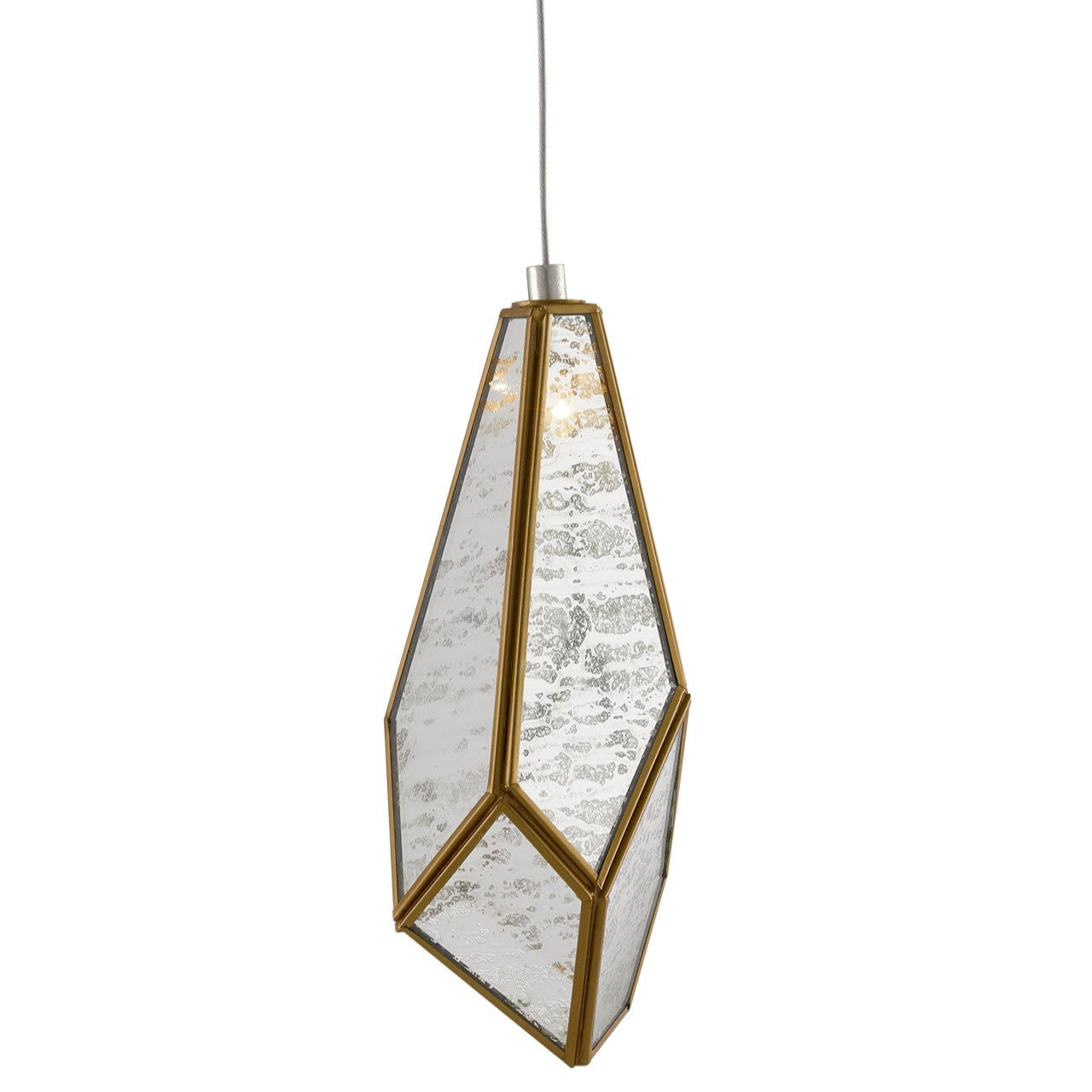 Raj Mirror Multi Drop Pendant