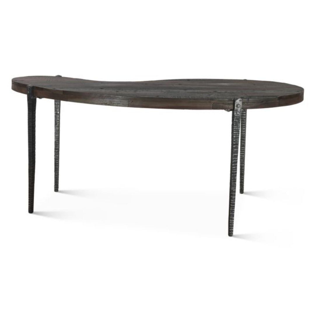 Industrial Kidney Shaped Office Desk