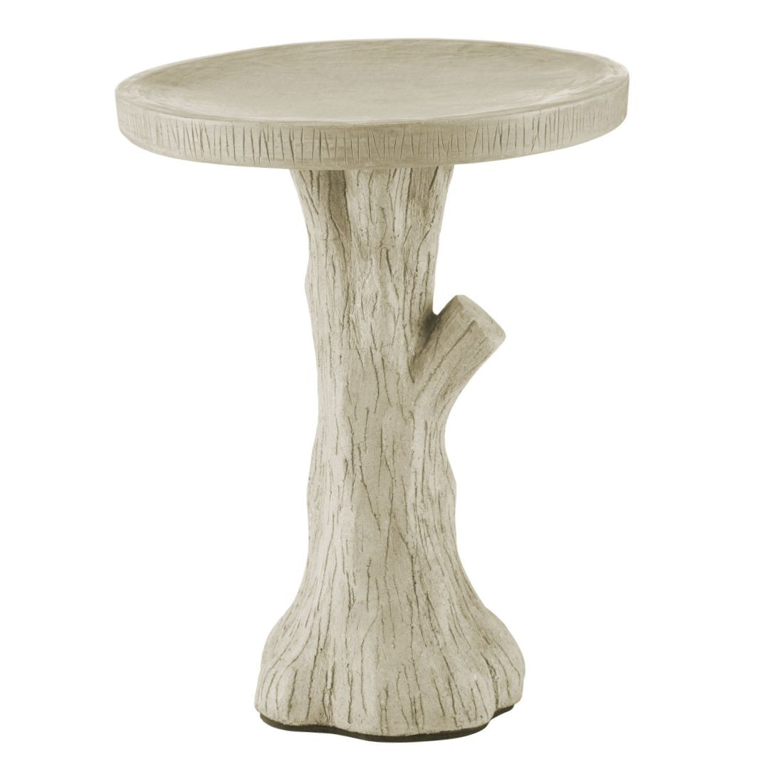 Aged Tree Design Accent Table