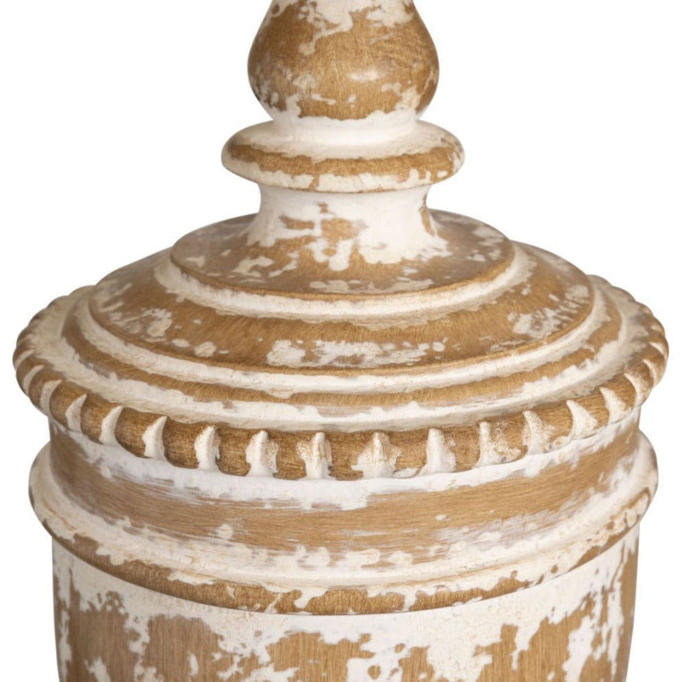 French Pedestal Urn Table Lamp