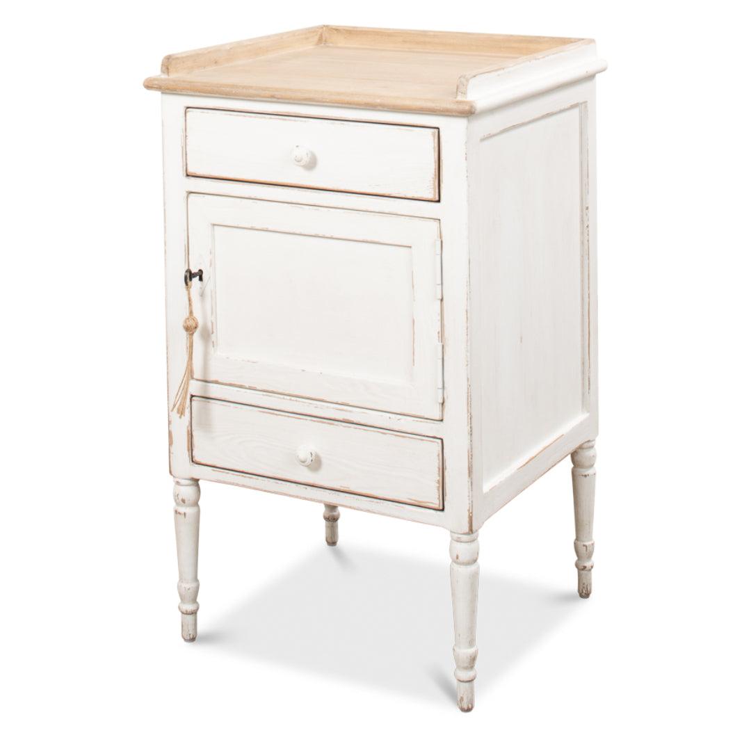 Antique White Nightstands Right