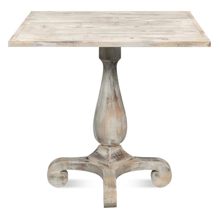 Antique Grey Bistro Table