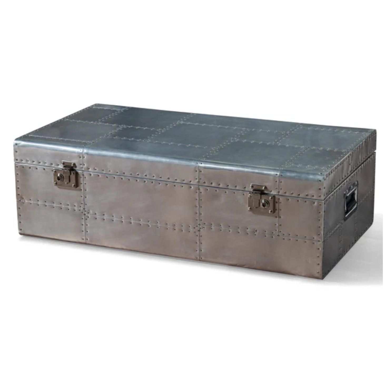 Aviator Aluminum Trunk Coffee Table