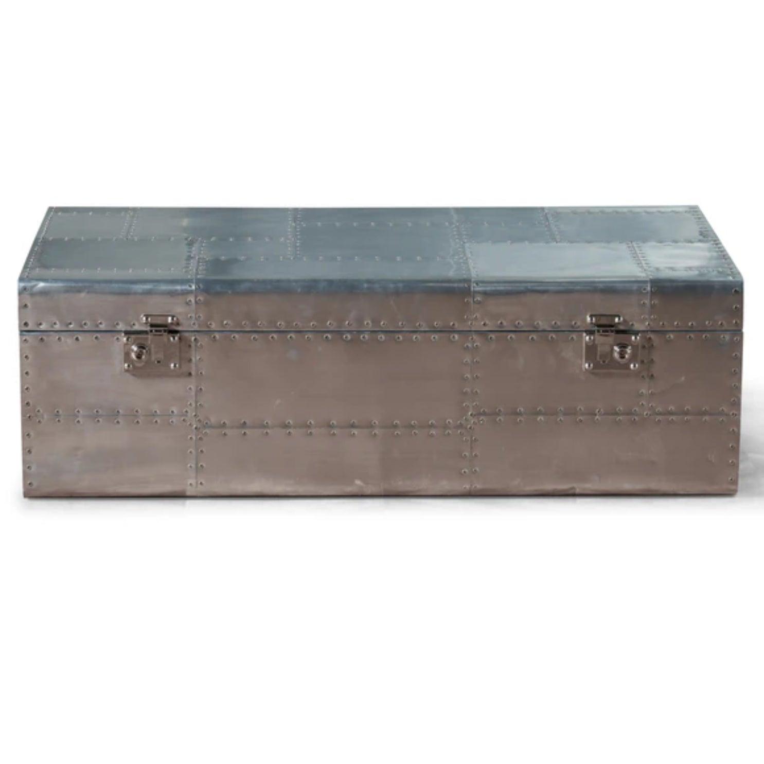 Aviator Aluminum Trunk Coffee Table