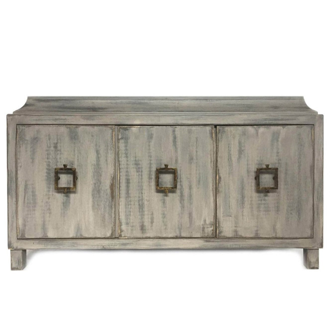 Gray Washed Farmhouse Chic Buffet