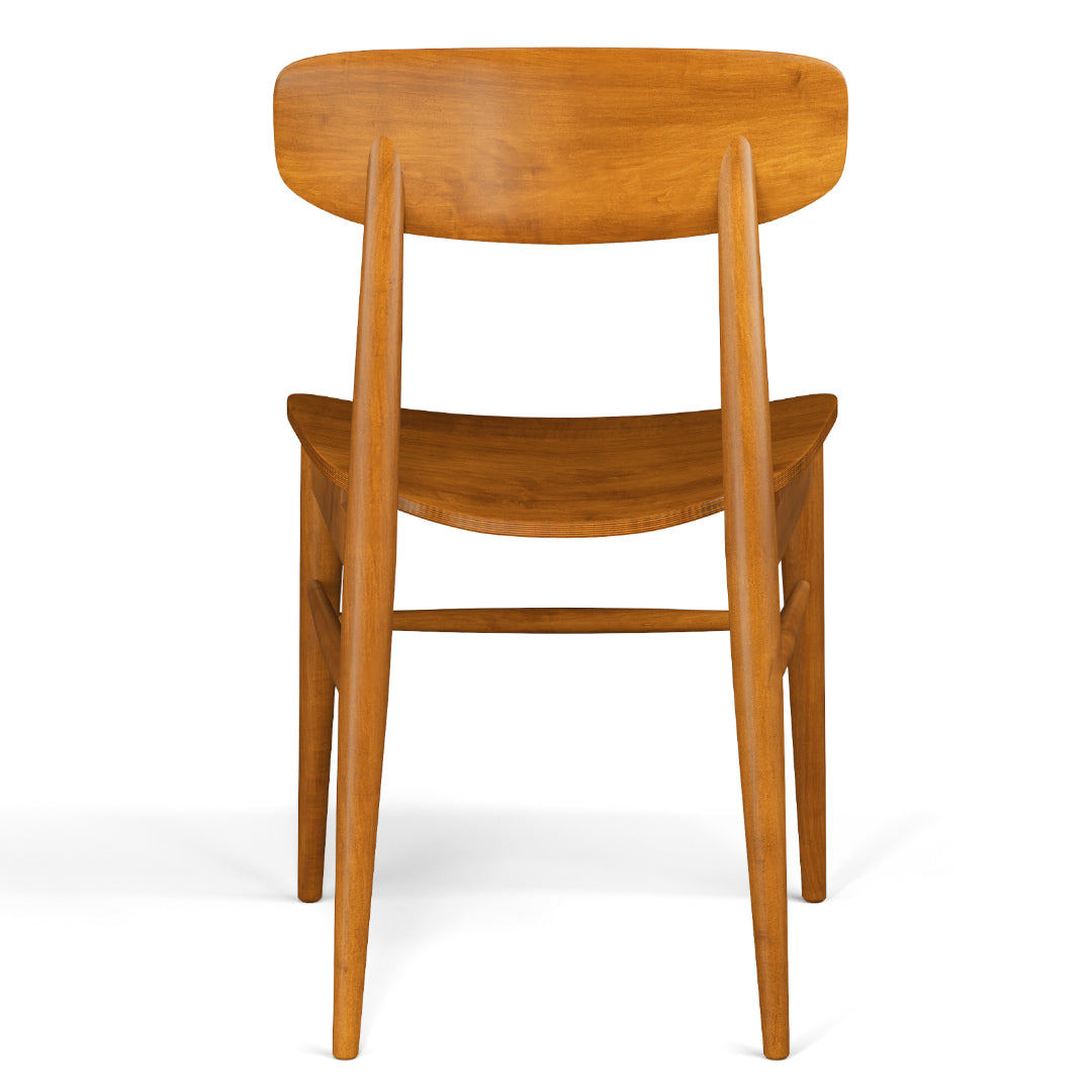 Mid-Century Modern Wood Side Chair