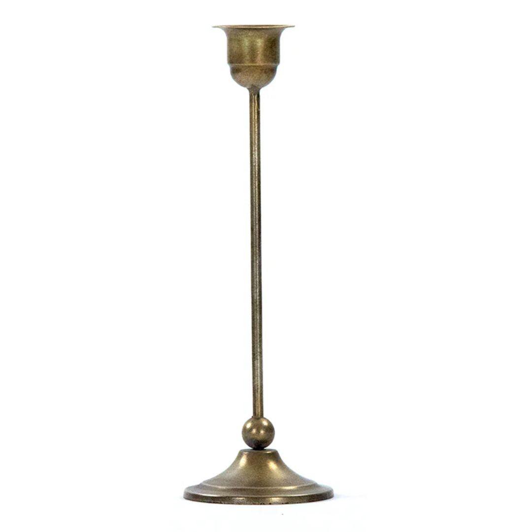 Vintage Brass Taper Candle Holders