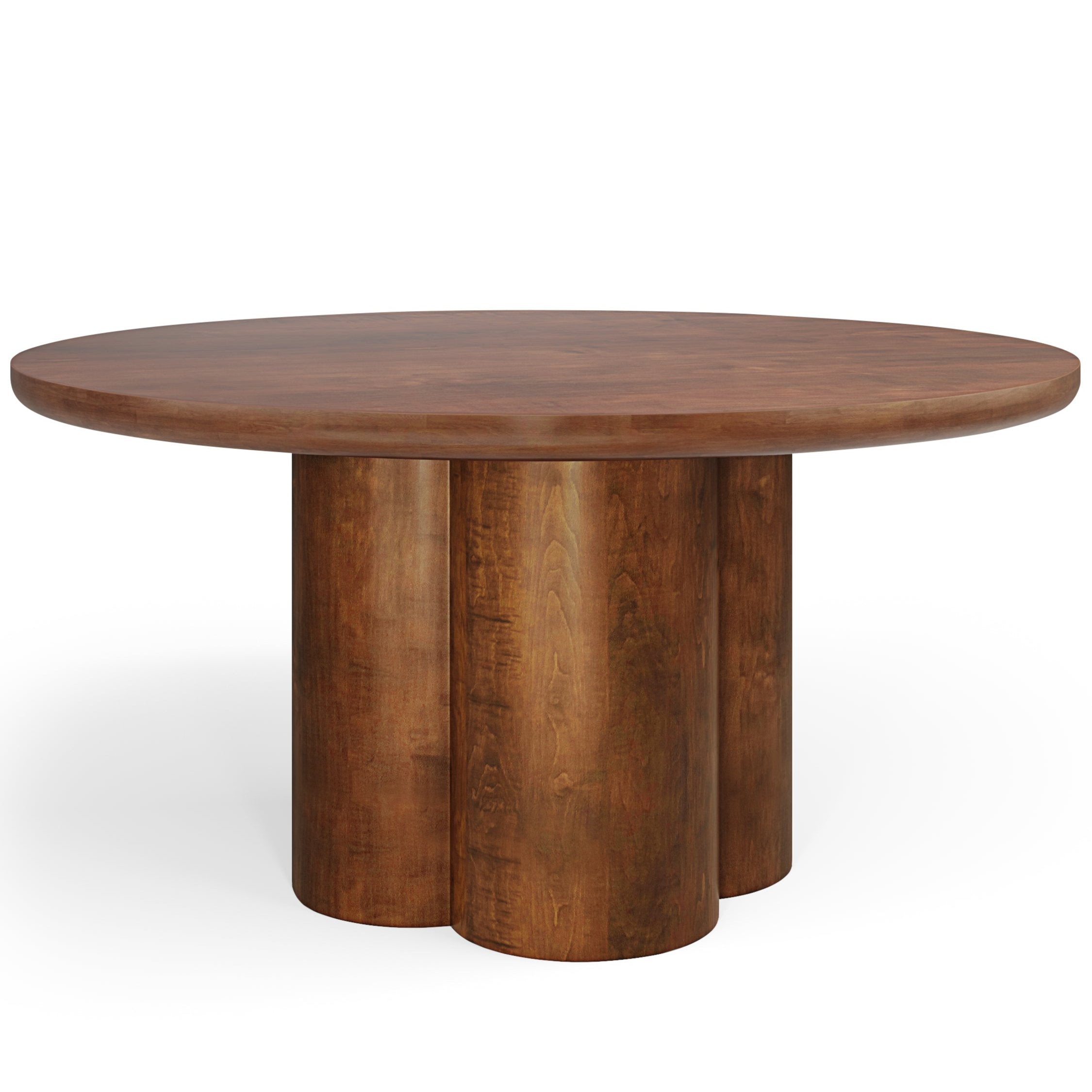 Modern Organic Wood Form Dining Table