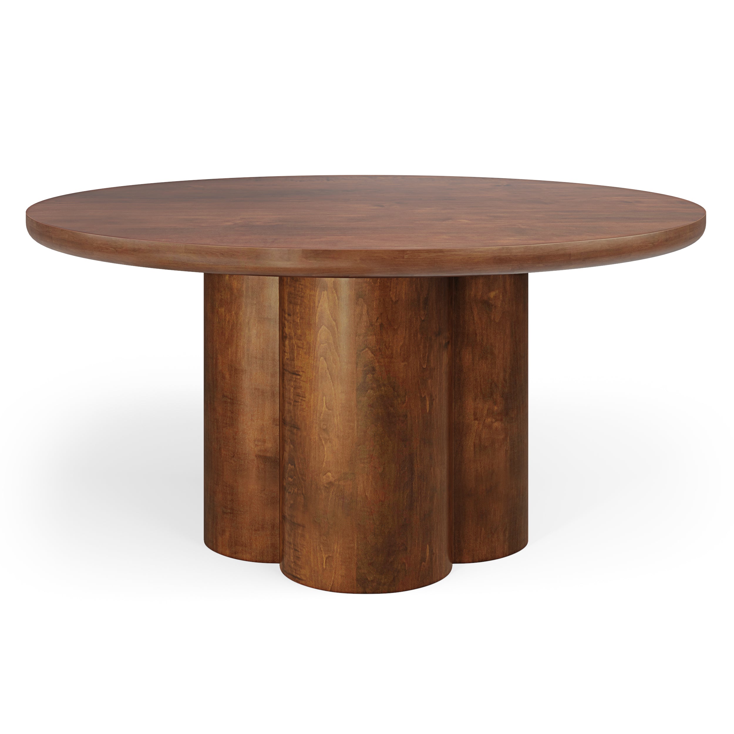 Modern Organic Wood Form Dining Table