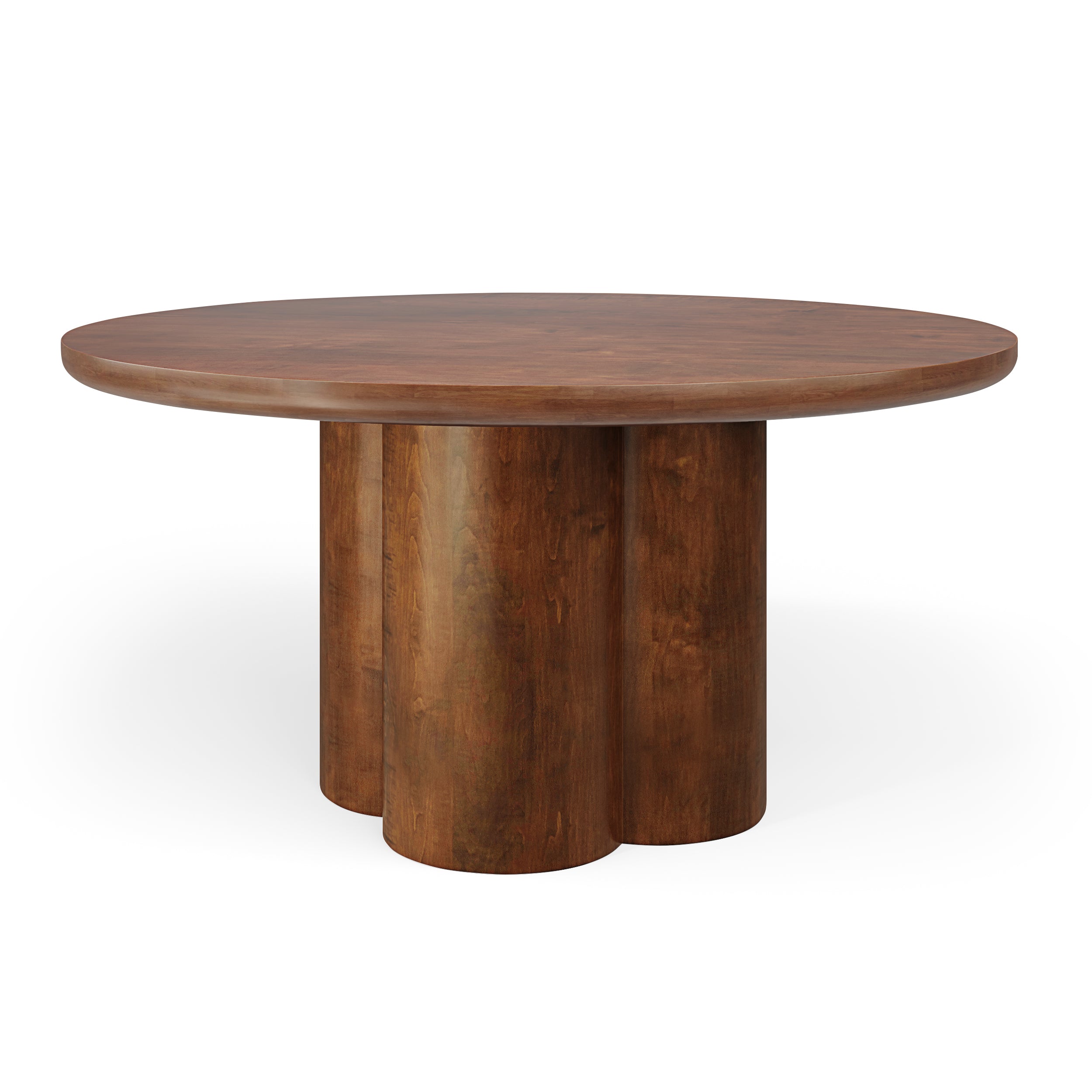 Modern Organic Wood Form Dining Table