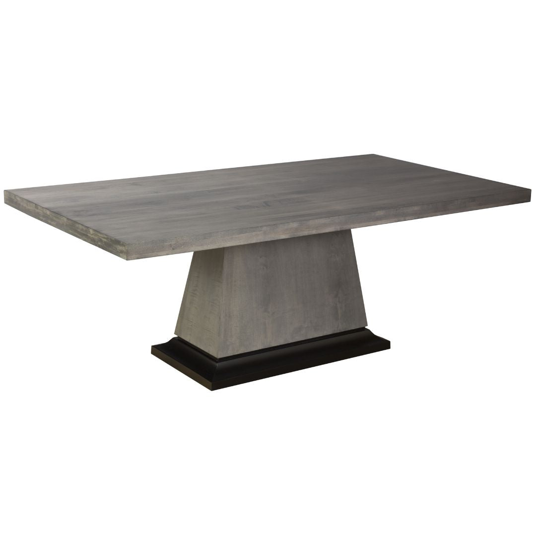 Contemporary Style Pedestal Dining Table