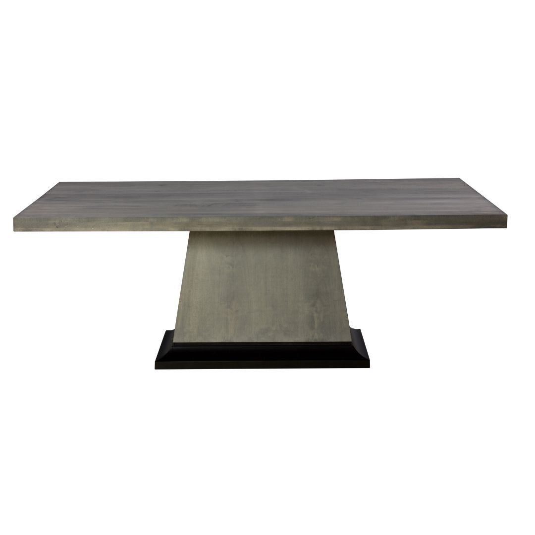 Contemporary Style Pedestal Dining Table