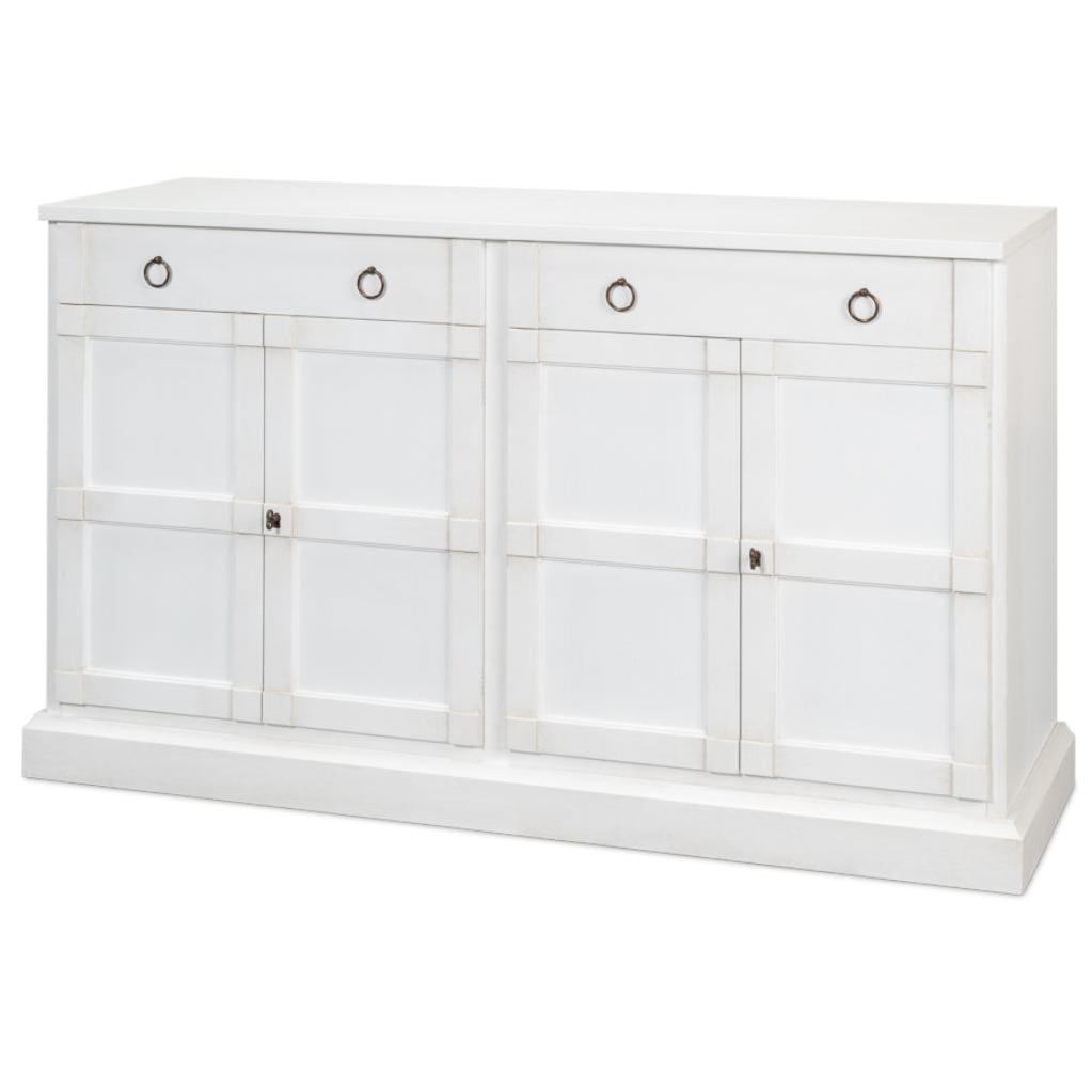 Cortina White Media Console