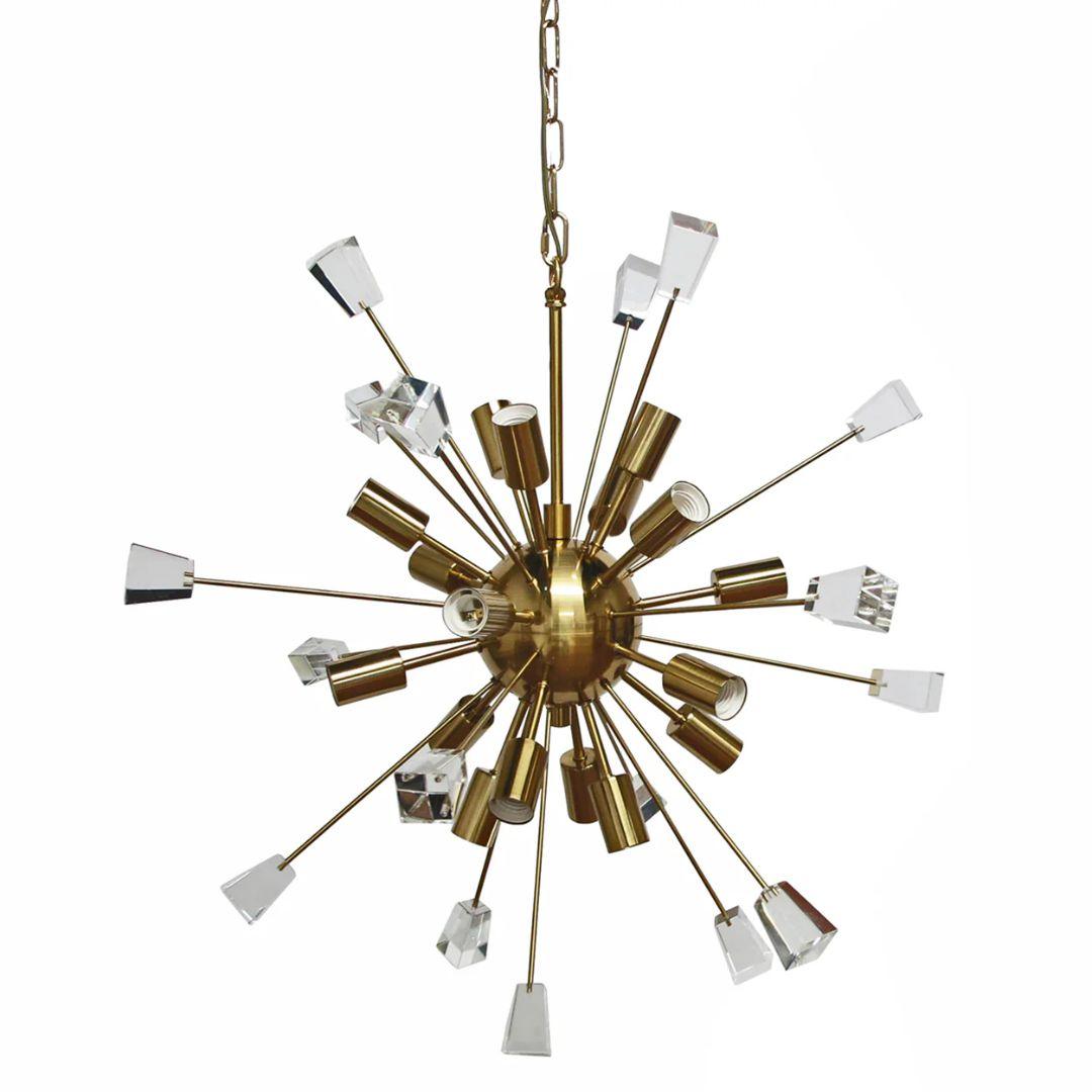 Crystal Modern Sputnik Chandelier