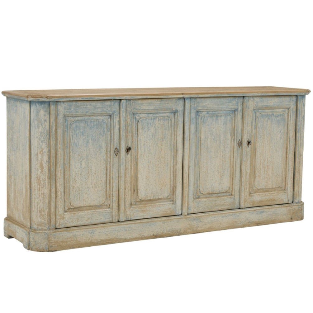 Distressed Blue Vintage Sideboard