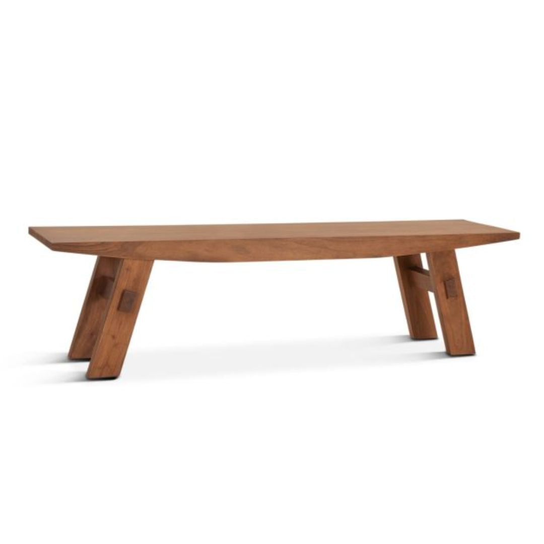 Elegant Acacia Wood Bench