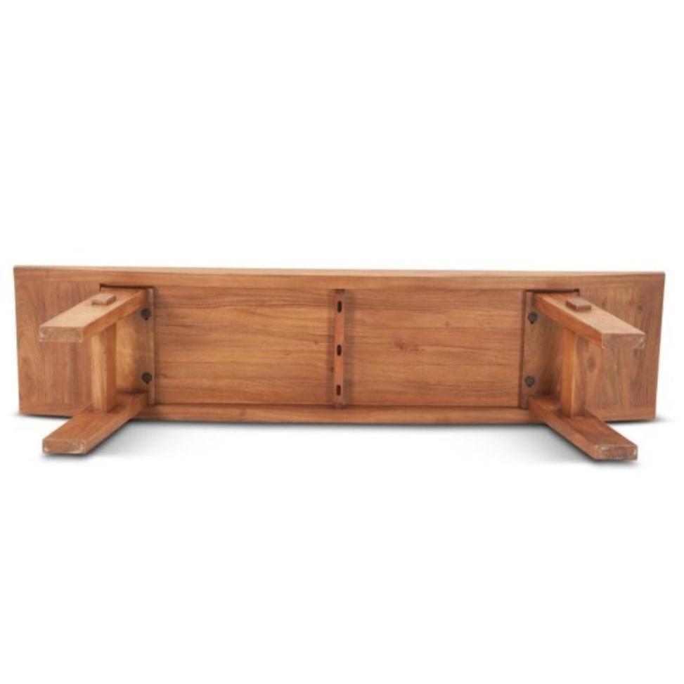 Elegant Acacia Wood Bench