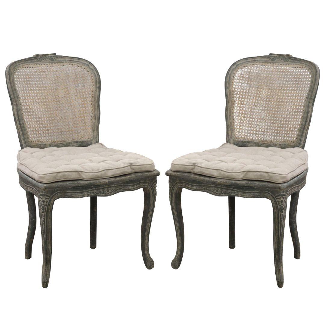 Elegant Cane European Dining Chair