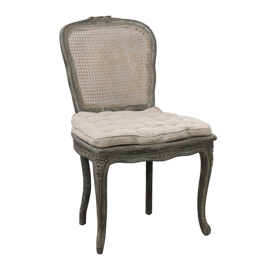 Elegant Cane European Dining Chair