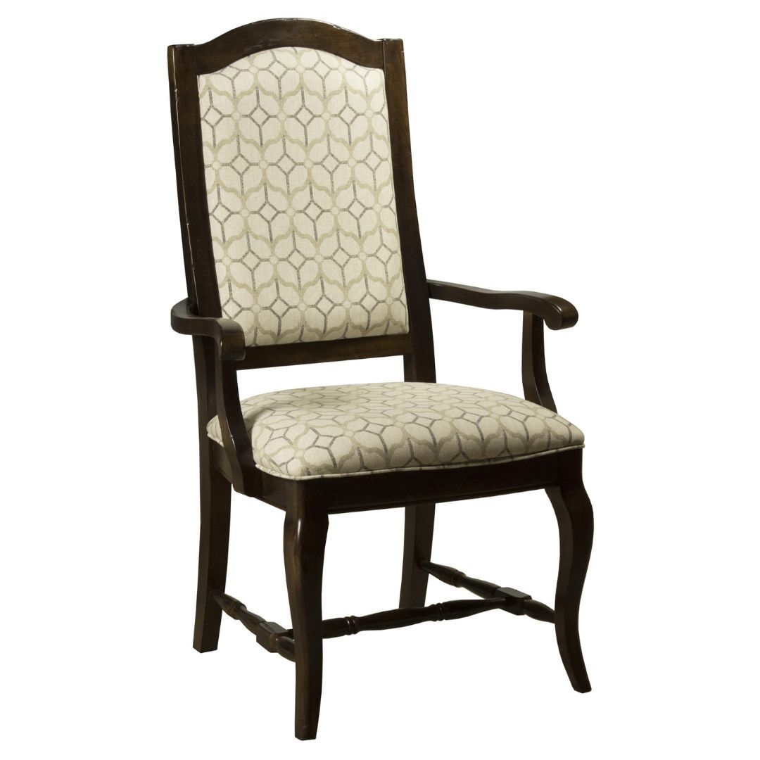 French Cabriole Dining Armchair