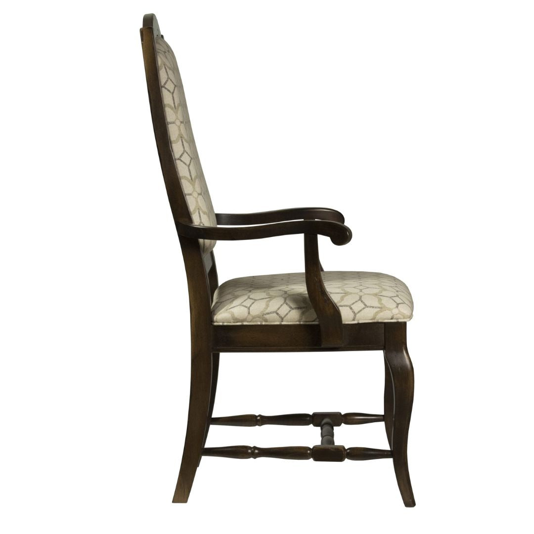 French Cabriole Dining Armchair