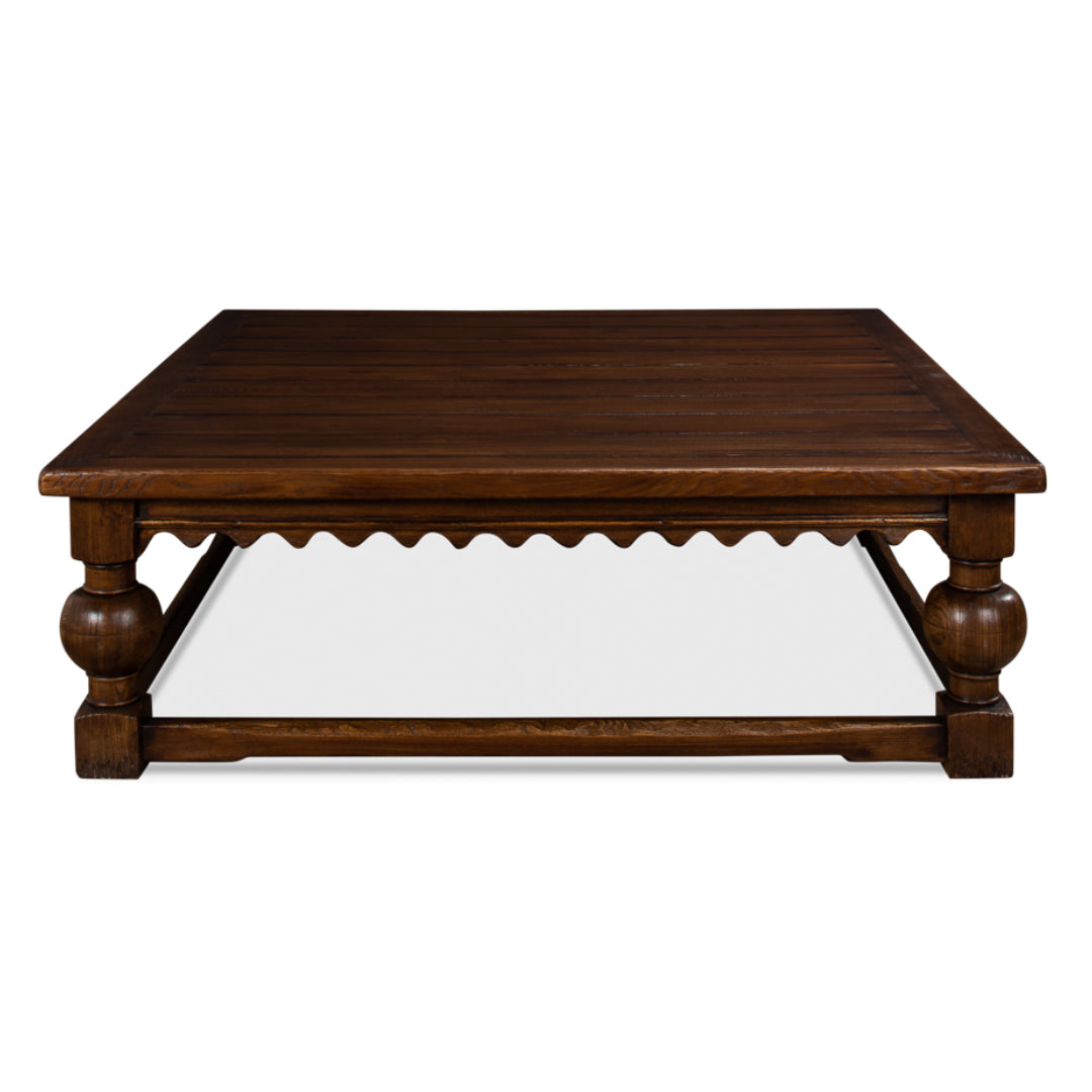 Elm Dark Brown Coffee Table