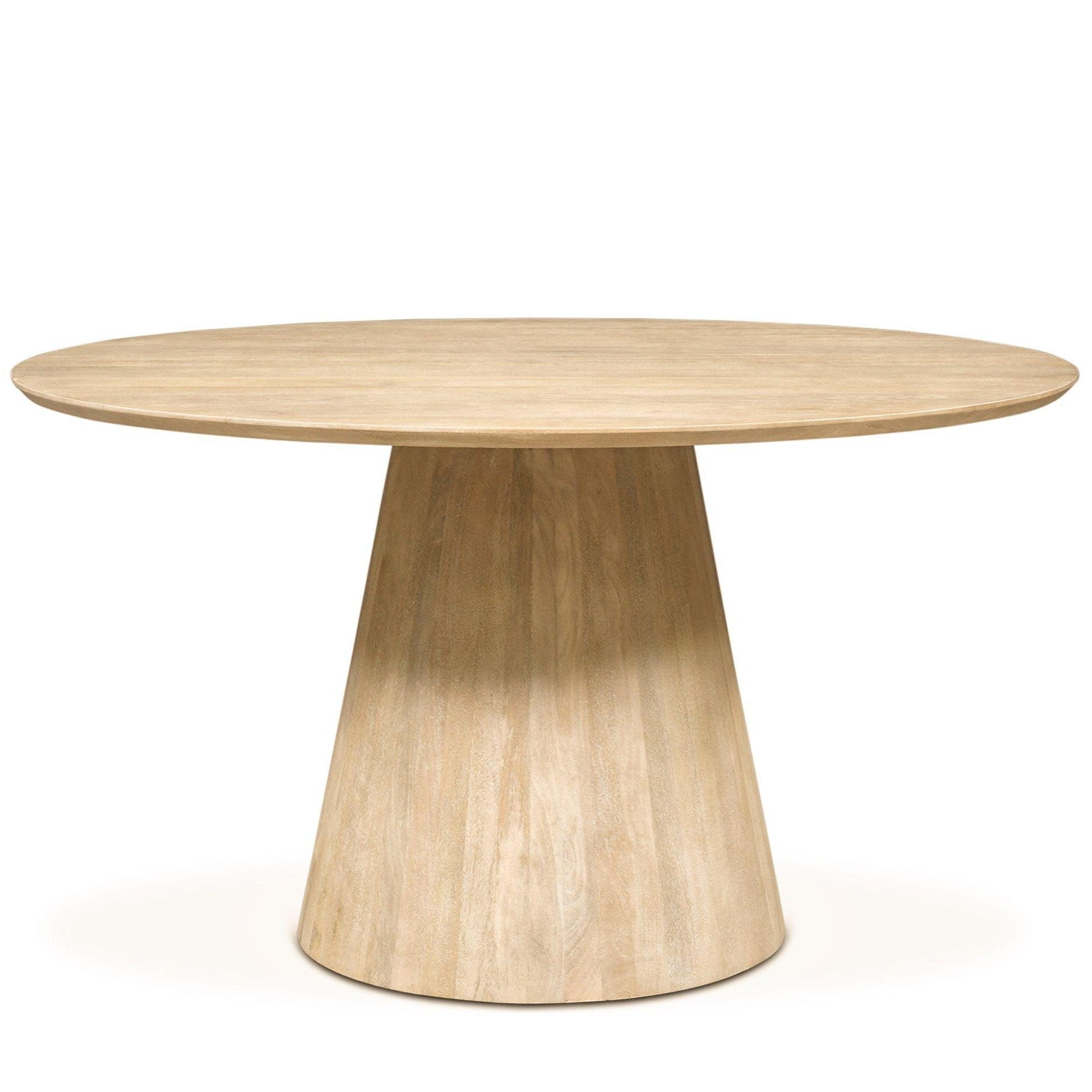 Calabasas Natural Round Dining Table