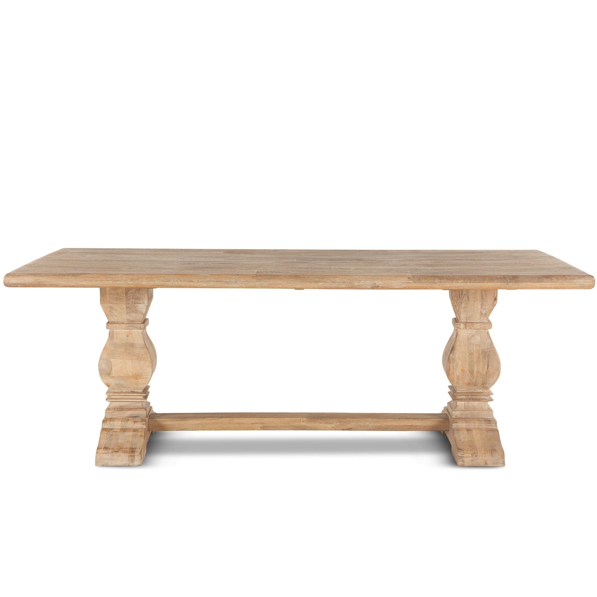 Chunky Farmhouse Antique Oak Dining Table