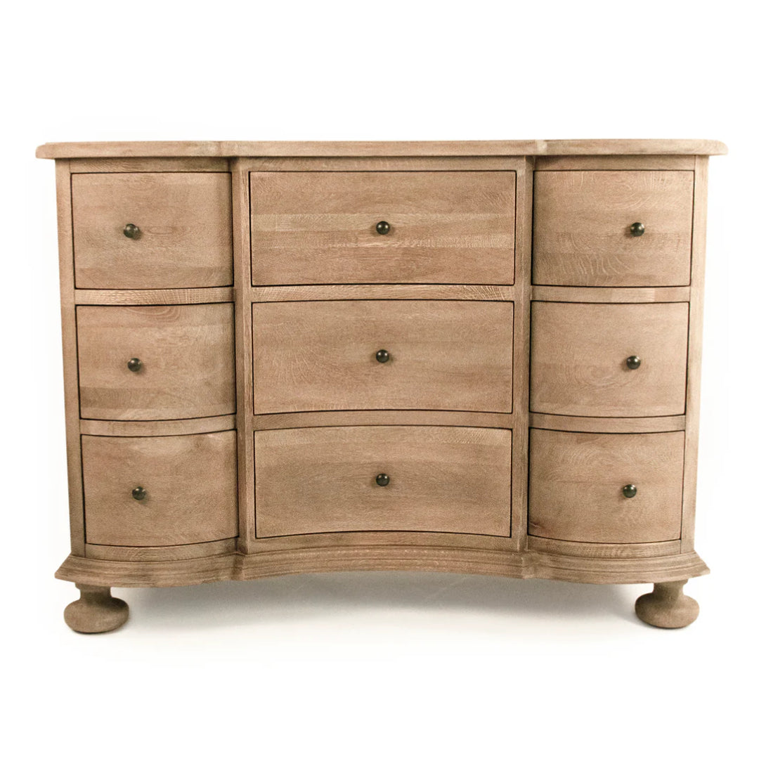 French Natural Oak Dresser