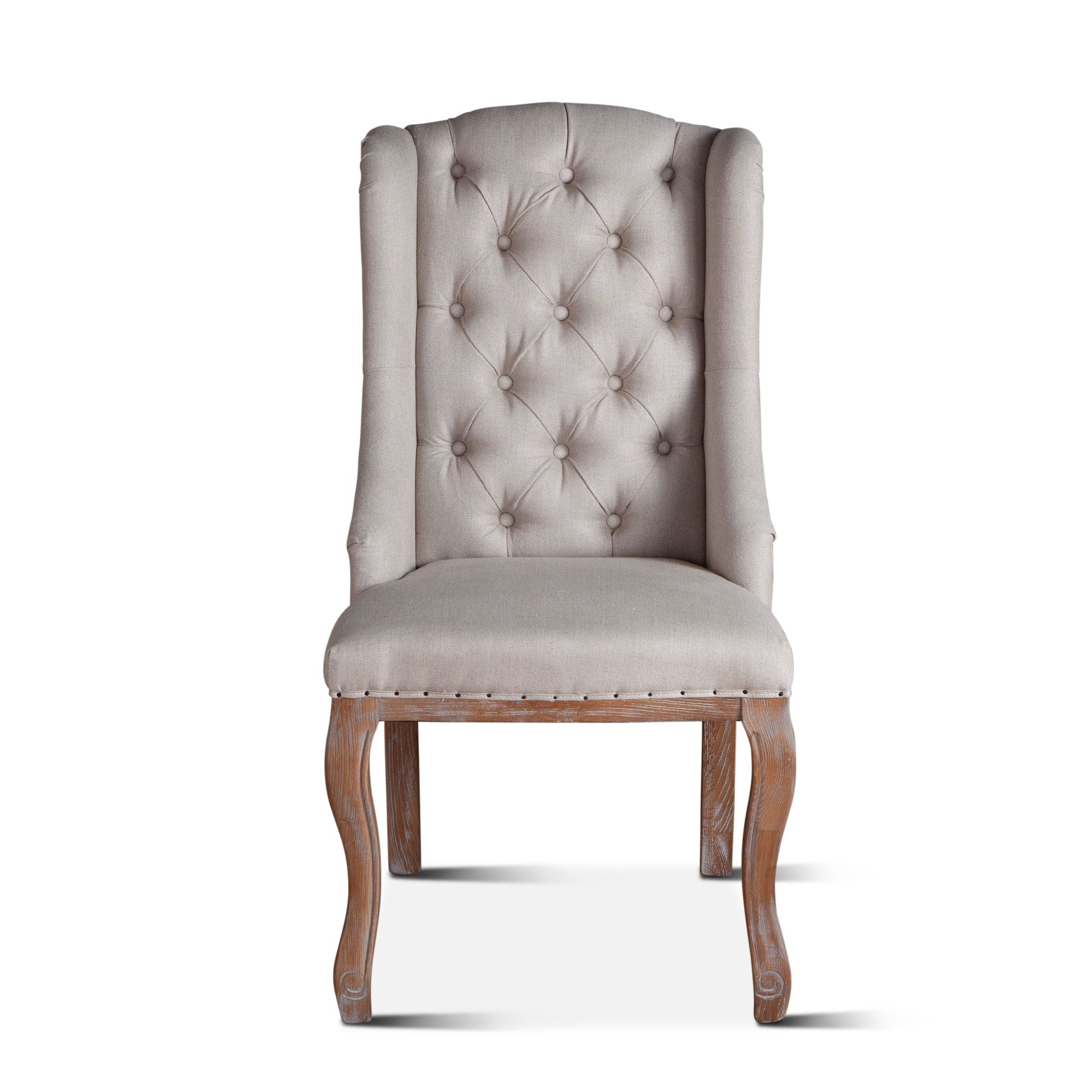 Deconstructed Tufted Dining Chair