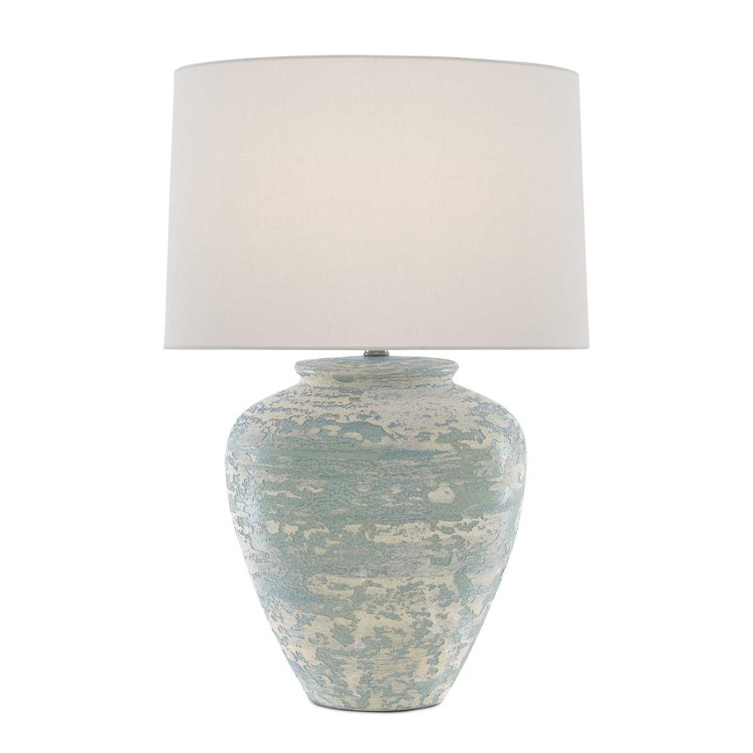 Ginger Jar Aqua Table Lamp