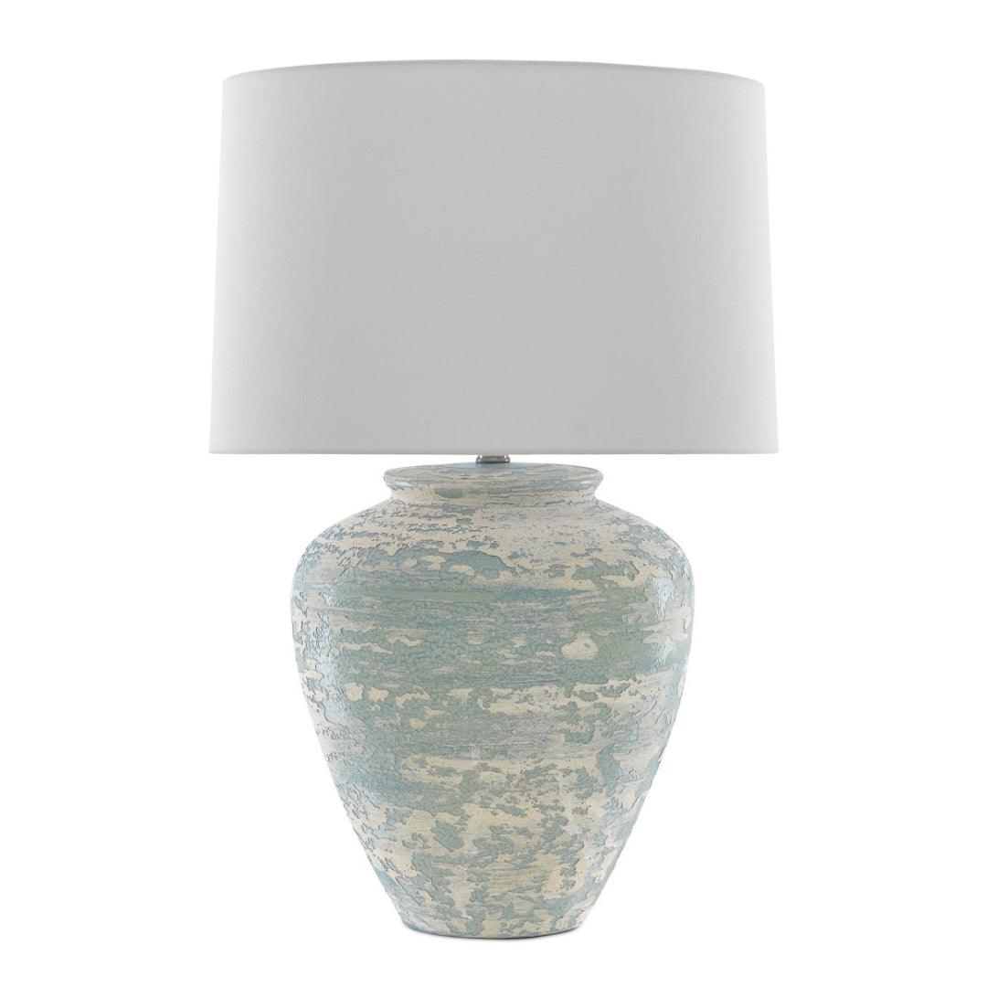 Ginger Jar Aqua Table Lamp