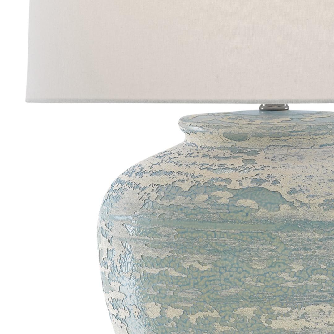 Ginger Jar Aqua Table Lamp