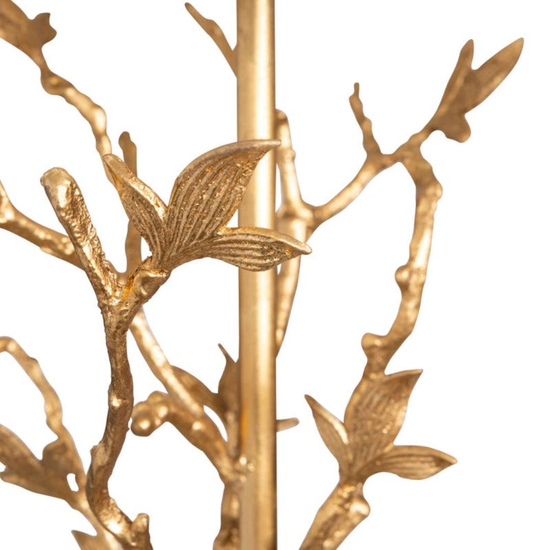 Gold Leaf Branch Table Lamp