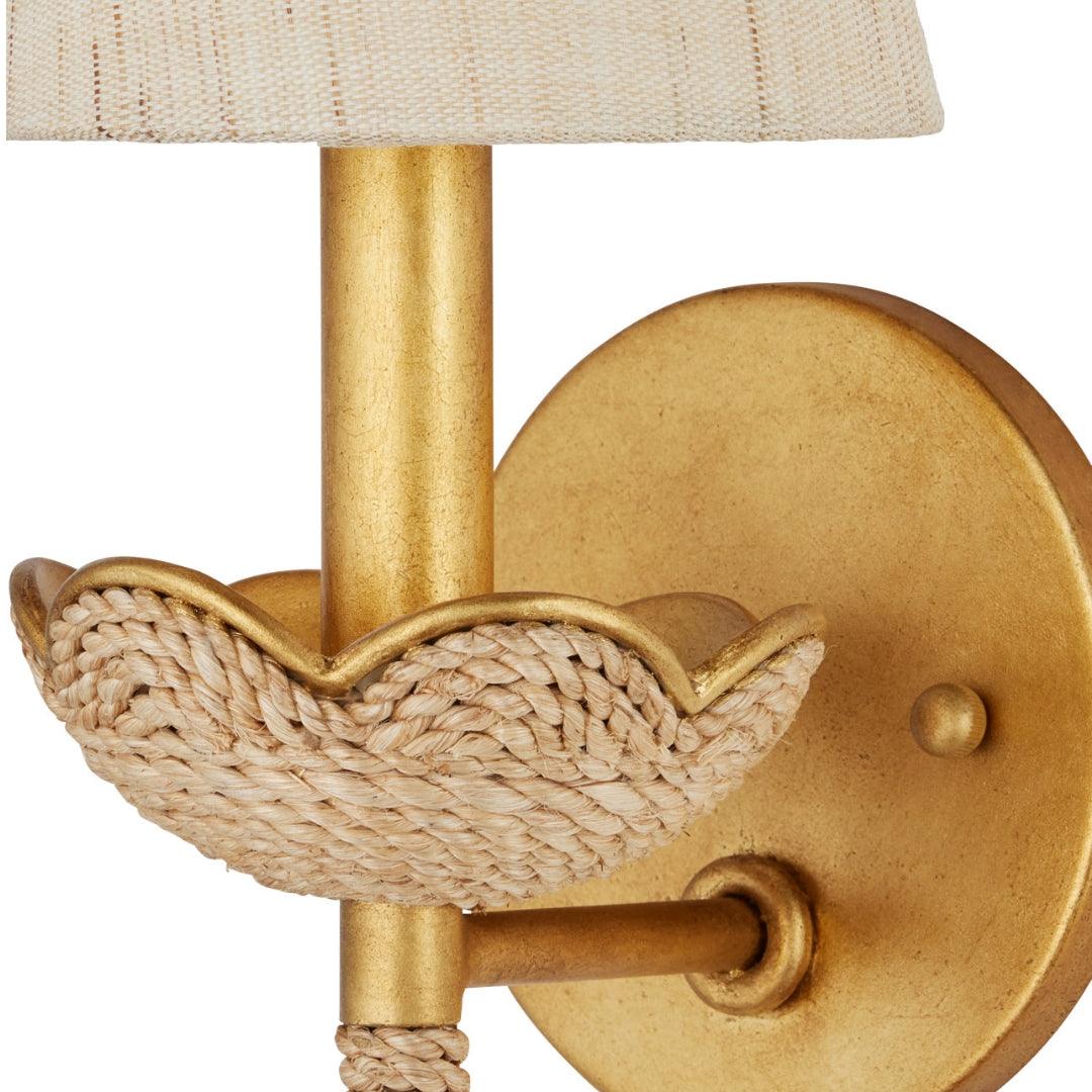 Vichy Abaca Rope Wall Sconce