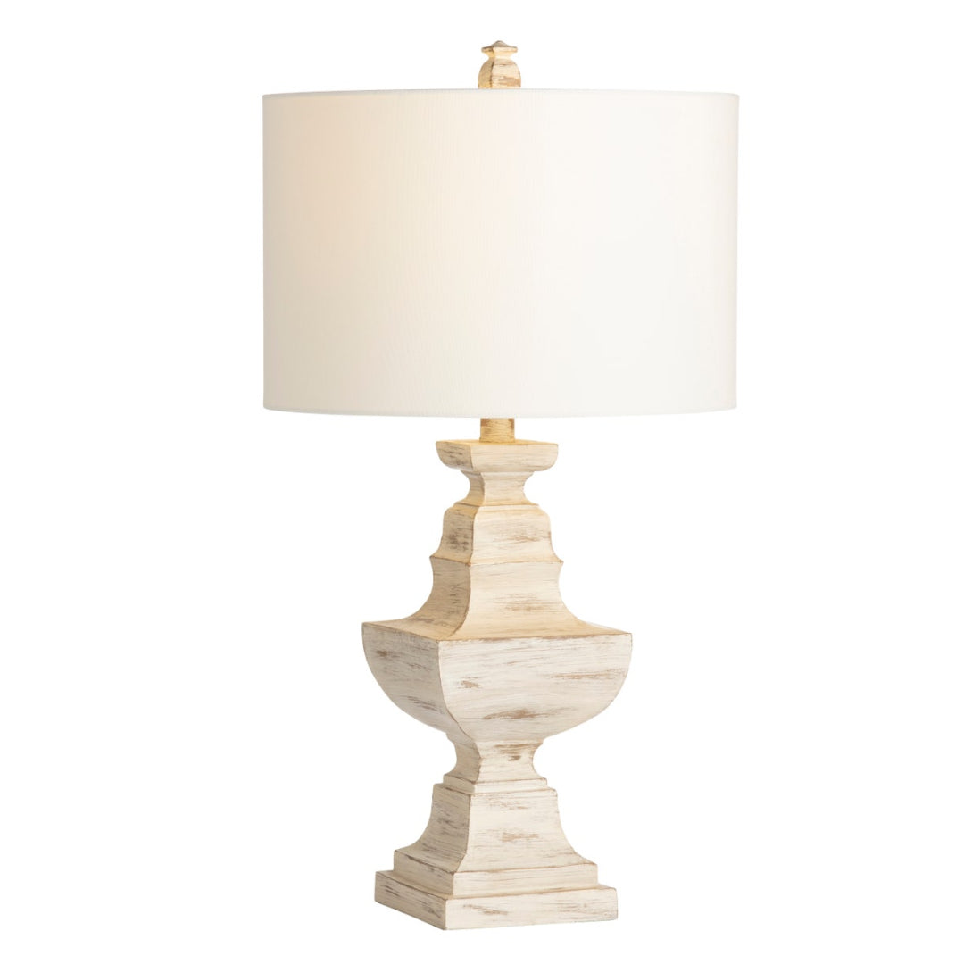 Statuesque Shabby Chic Lamp - Set of 2