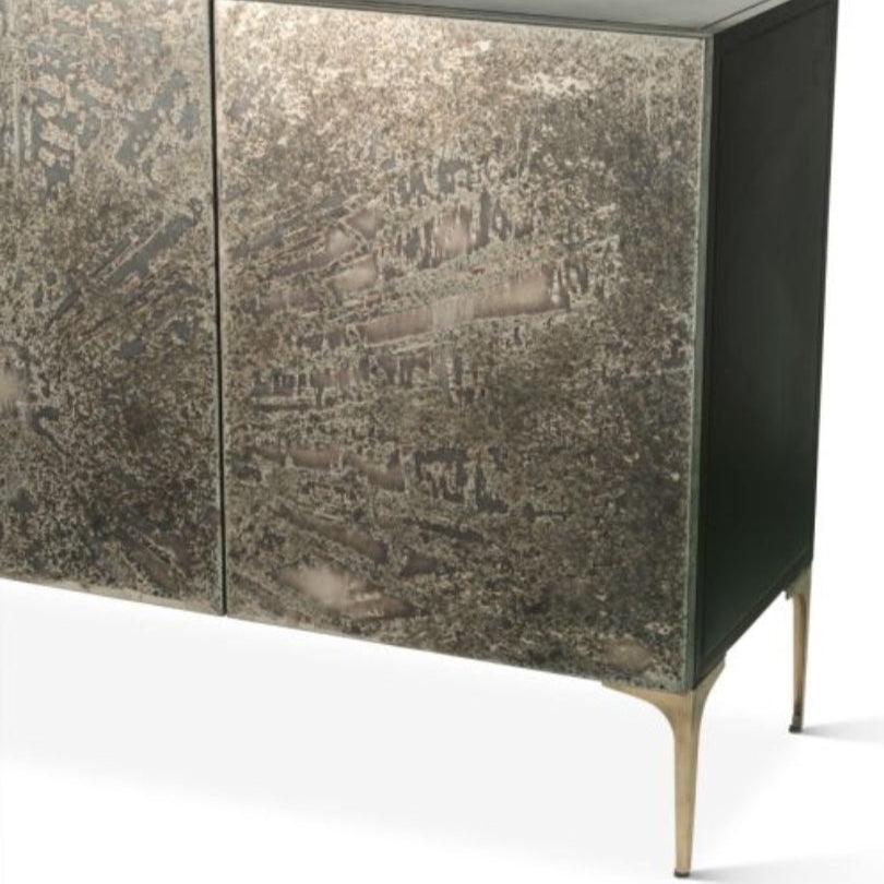 Desert Patina Iron Door Sideboard