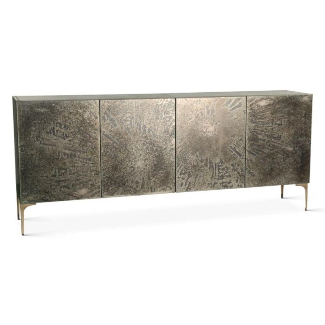 Desert Patina Iron Door Sideboard