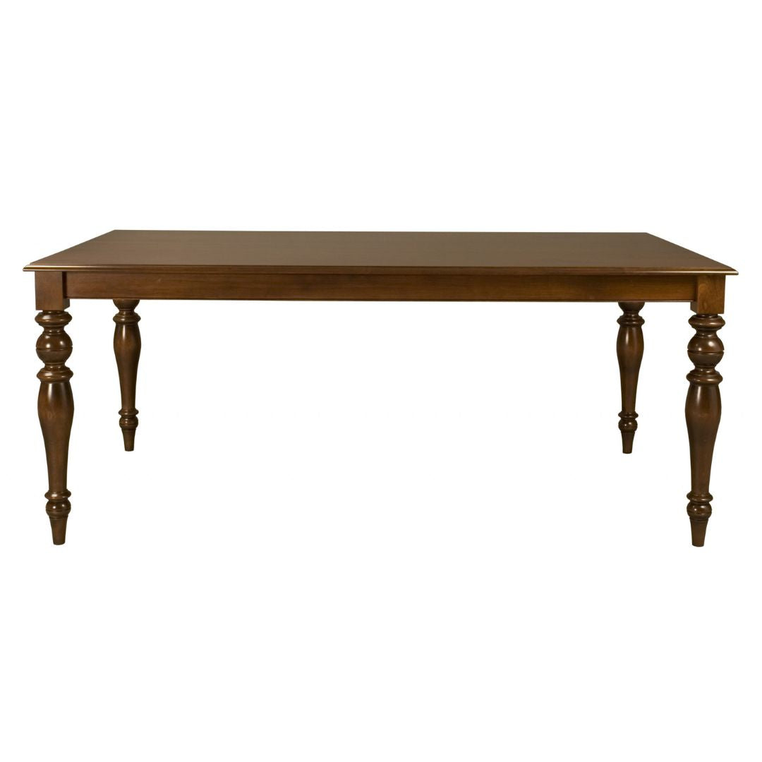 Classic French Turned Leg Dining Table