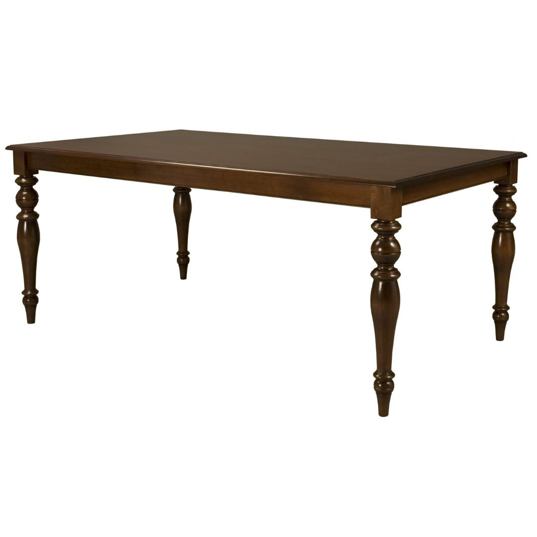 Classic French Turned Leg Dining Table