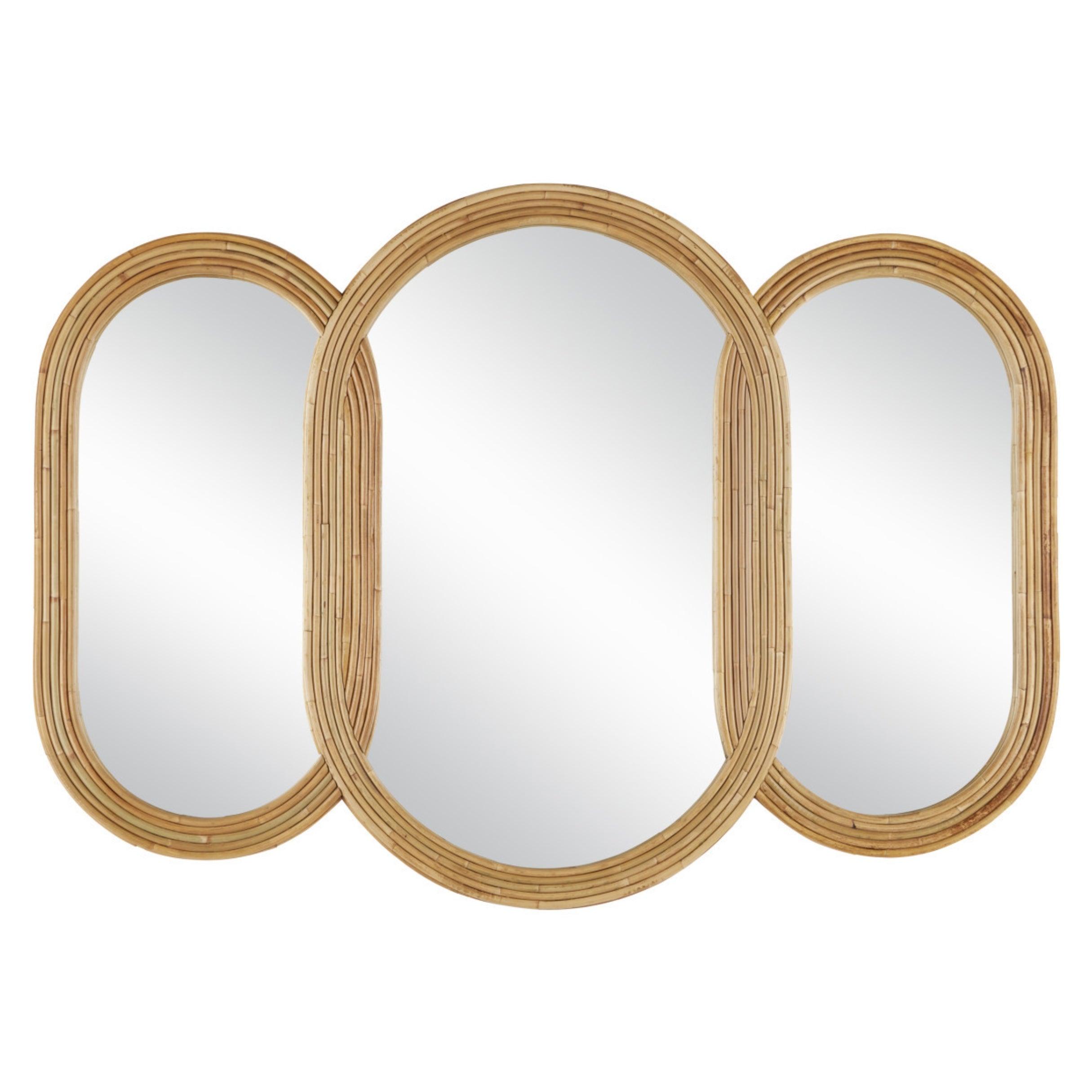 Natural Arurog Tri Concentric Mirror