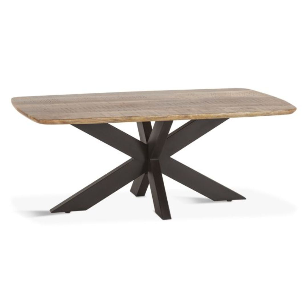 X Shaped Legs Coffee Table