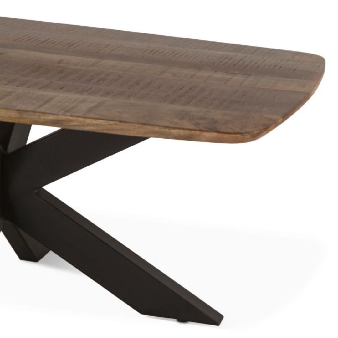 X Shaped Legs Coffee Table