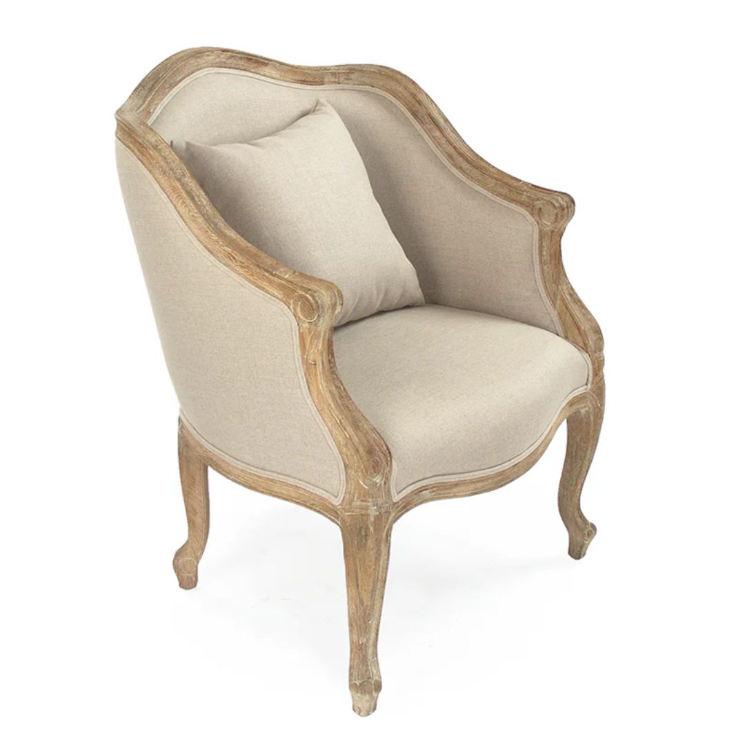 Pierre French Club Chair