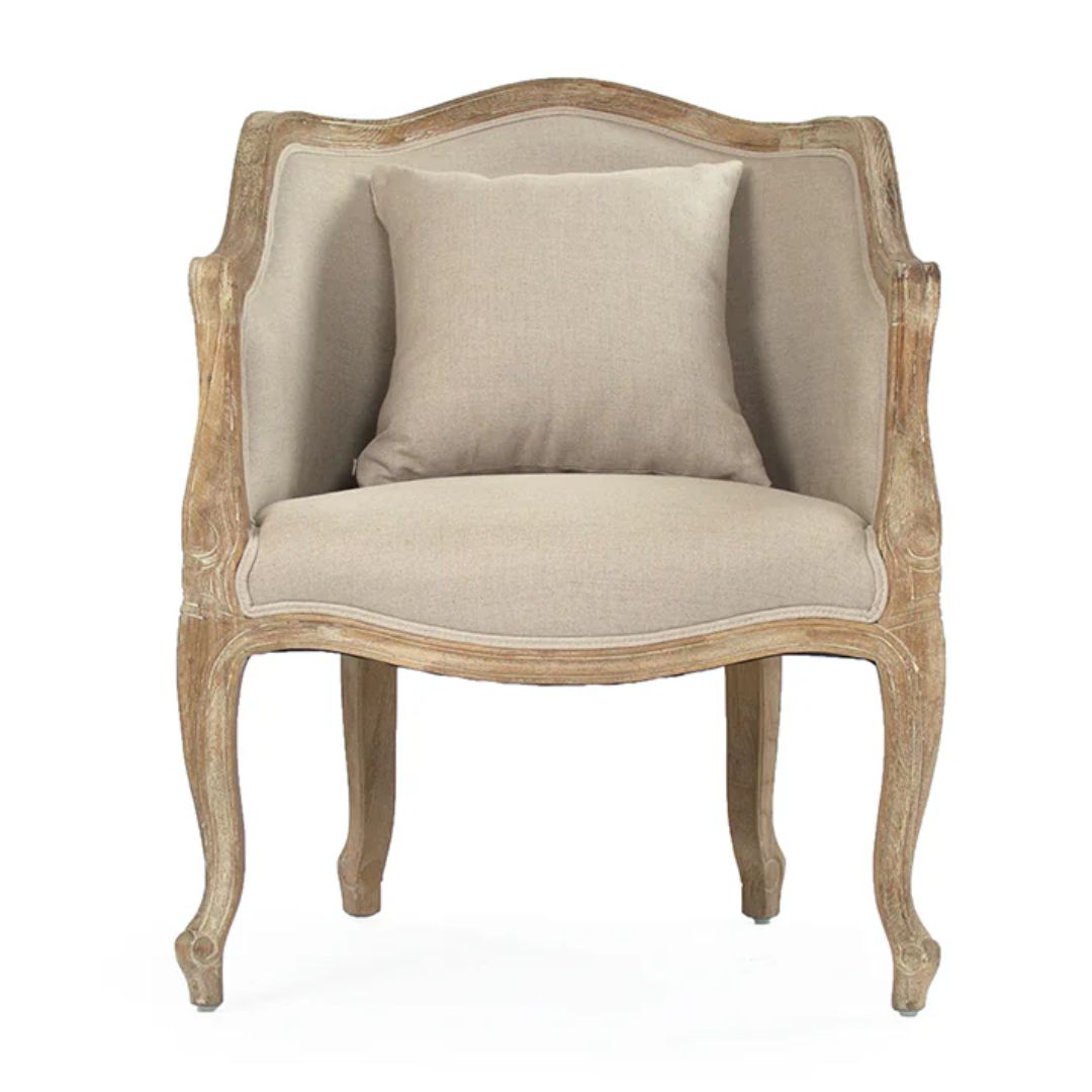 Pierre French Club Chair